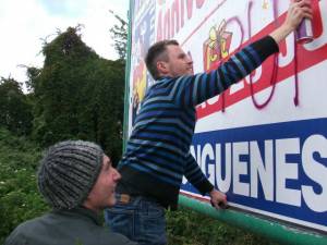 Action anti-pub à Longuenesse