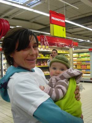 Armelle en grande surface : action anti-consommation