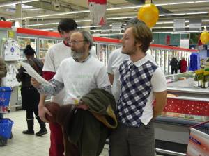 Didier Gayant à Carrefour Liévin